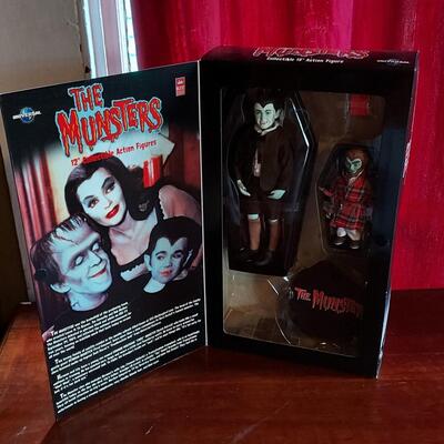 The Munsters action figure boy and his doll
