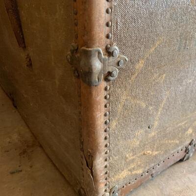 Huge Antique Quadruple Layered Travel Trunk - very good condition!
