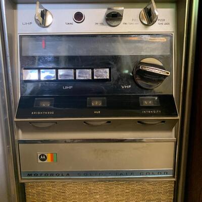 Awesome MCM Vintage Motorola Console TV/Radio/Record Player