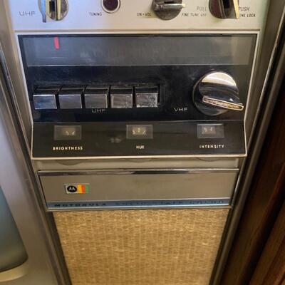 Awesome MCM Vintage Motorola Console TV/Radio/Record Player