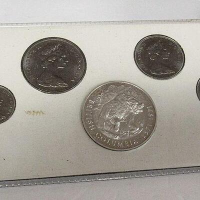 Canadian Bicentennial 1871-1971 Coin Set, Never Opened