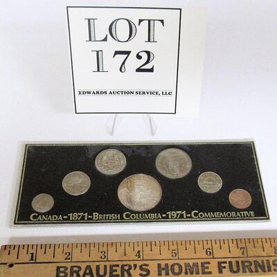 Canadian Bicentennial 1871-1971 Coin Set, Never Opened