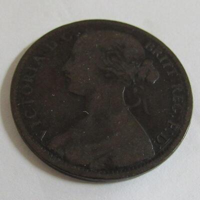 Lot of Old foreign Coins, Canadian Large Cent, 1861 Britt Penny, Switzerland 1961, More