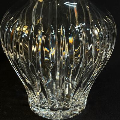 Vintage Waterford Crystal Vase 10 1/4 in Tall Heavy