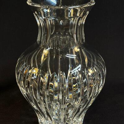 Vintage Waterford Crystal Vase 10 1/4 in Tall Heavy