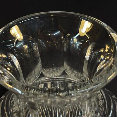 Vintage Waterford Crystal Vase 10 1/4 in Tall Heavy