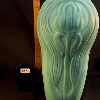 Rare Massive Standing Van Briggle Tulip Vase 1920s