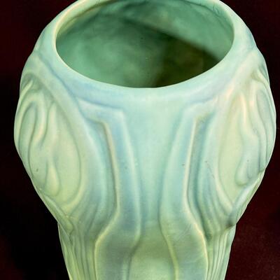 Rare Massive Standing Van Briggle Tulip Vase 1920s