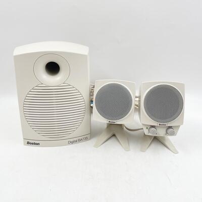 BOSTON DIGITAL BA735 COMPUTER SPEAKER SYSTEM - NO POWER CORD