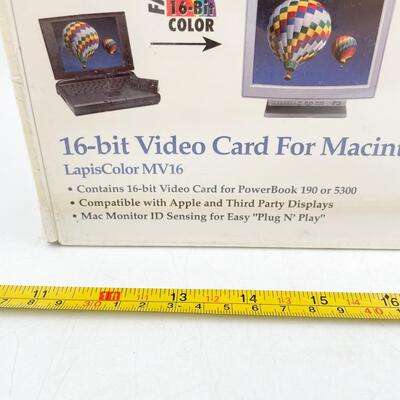 FOCUS ENHANCEMENTS 16-BIT VIDEO CARD FOR MACINTOSH POWERBOOK 5300