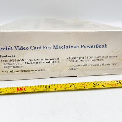 FOCUS ENHANCEMENTS 16-BIT VIDEO CARD FOR MACINTOSH POWERBOOK 5300
