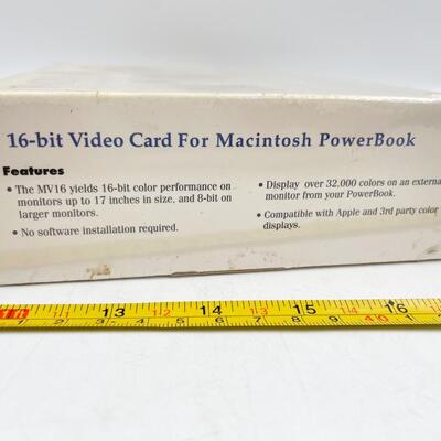 FOCUS ENHANCEMENTS 16-BIT VIDEO CARD FOR MACINTOSH POWERBOOK 5300