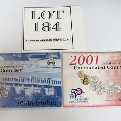 US Mint 2001 Uncirculated Set, Never Opened