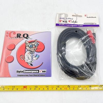 CRQ CUE CAT BARCODE SCANNER & HARDWARE