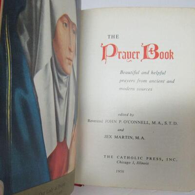 1958 Catholic Priest Copy Prayer Book, Gold Gilt Edge