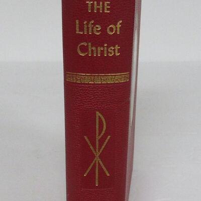 1958 Catholic Priest Life of Christ Book, Gold Gilt Edge