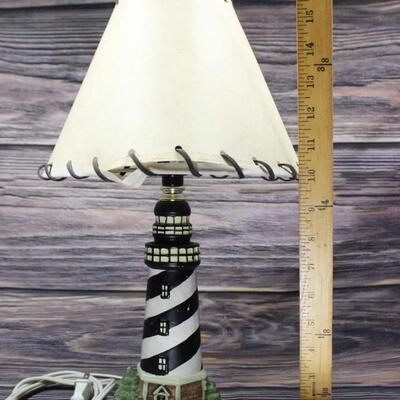 Lighthouse Nautical Themed Tabletop Desk Lamp