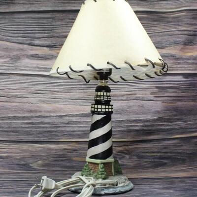 Lighthouse Nautical Themed Tabletop Desk Lamp