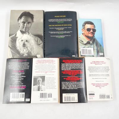 THRILLERS BY POPULAR AUTHORS BOOK LOT