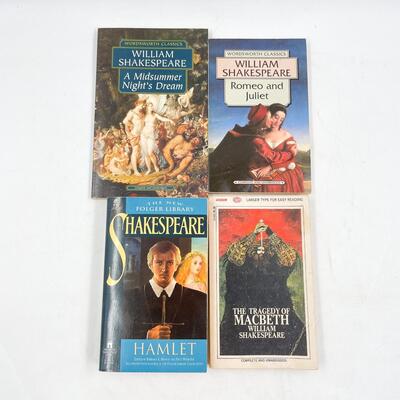 WILLIAM SHAKESPEARE BOOK LOT