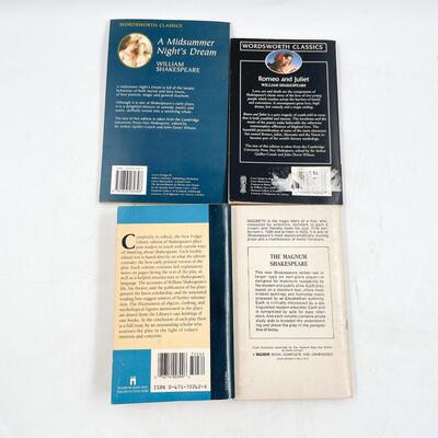 WILLIAM SHAKESPEARE BOOK LOT