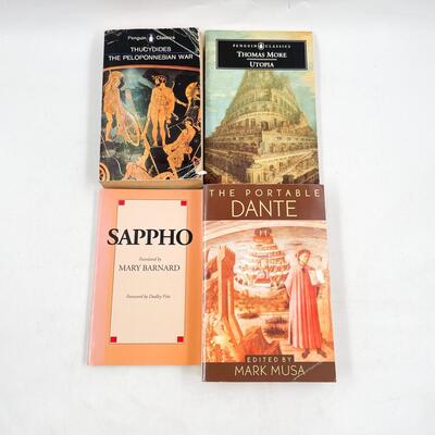 ANCIENT NOVELS BOOK LOT #1