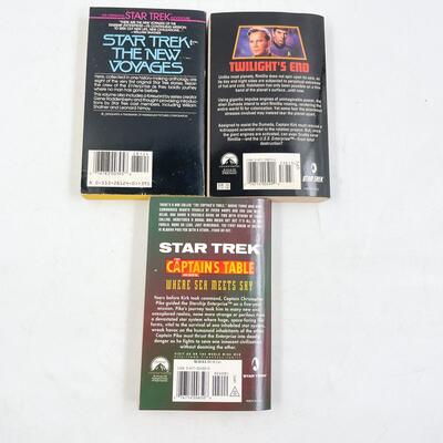 STAR TREK BOOK LOT