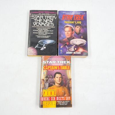 STAR TREK BOOK LOT