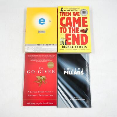 ASSORTED NOVELS BOOK LOT #4