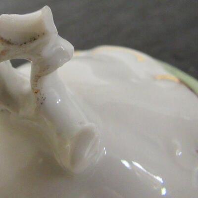 Antique Chocolate Pot With Original Cover