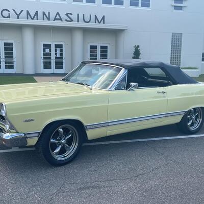 1967 Ford Fairlane Convertible - 500 XL in Springtime Yellow