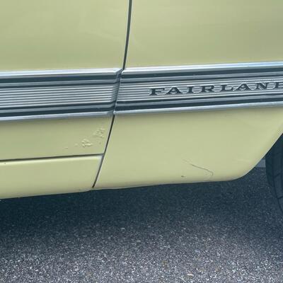 1967 Ford Fairlane Convertible - 500 XL in Springtime Yellow