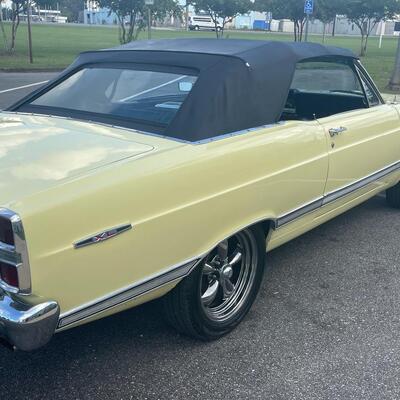 1967 Ford Fairlane Convertible - 500 XL in Springtime Yellow