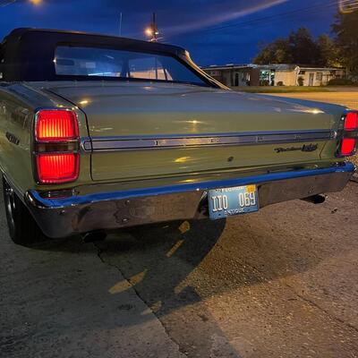 1967 Ford Fairlane Convertible - 500 XL in Springtime Yellow