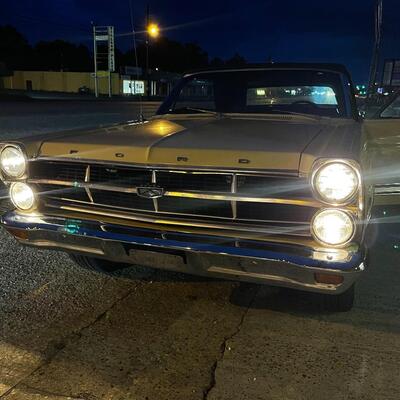 1967 Ford Fairlane Convertible - 500 XL in Springtime Yellow