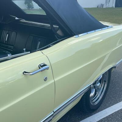 1967 Ford Fairlane Convertible - 500 XL in Springtime Yellow