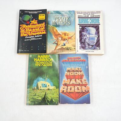 SCI-FI NOVELS BOOK LOT #2