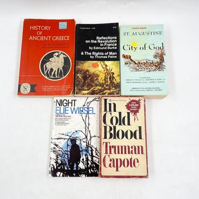 HISTORICAL NONFICTION BOOK LOT