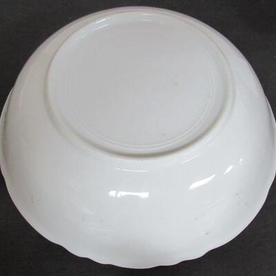 Vintage Floral Bowl, 9 3/4"