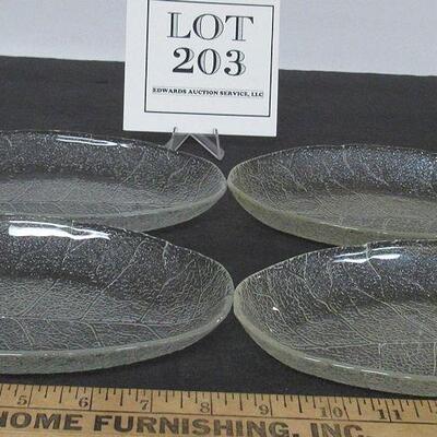 4 Vintage Tree of Life Small Platters or Corn Plates