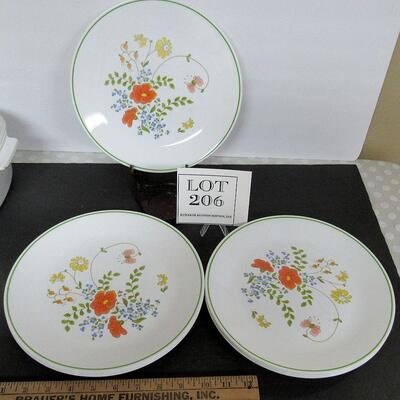 Corelle 10 1/4" Dinner Plates, Set of 8