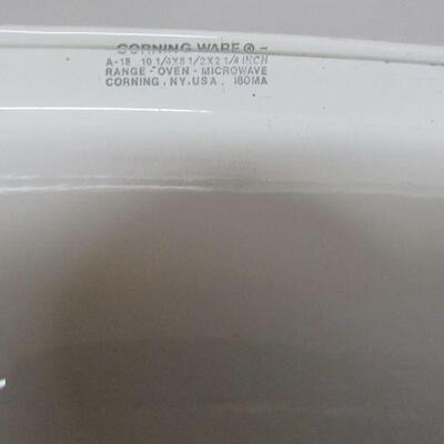 Corning Ware 8" x 10" Baker, Cornflower Pattern
