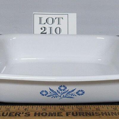 Corning Ware 8" x 10" Baker, Cornflower Pattern