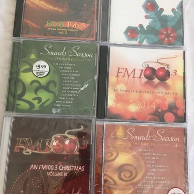 6 Sealed Holiday CDs