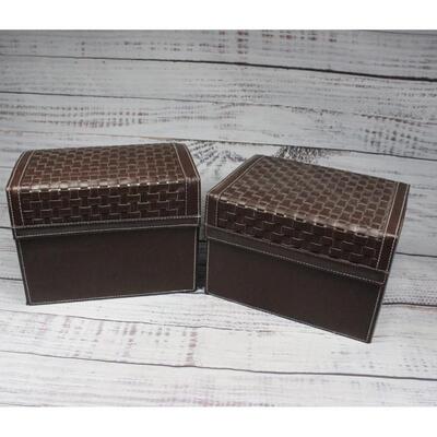 Pair of Filled DVD Bluray Storage Cases