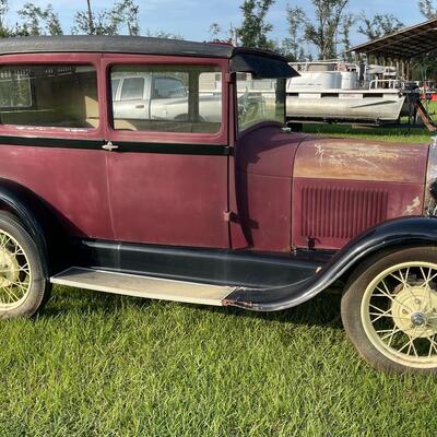 1928 Ford Model A Tudor Sedan