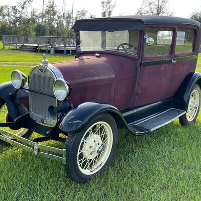 1928 Ford Model A Tudor Sedan