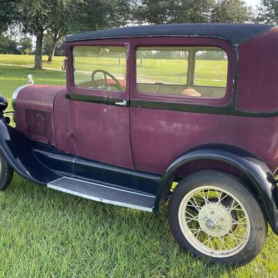 1928 Ford Model A Tudor Sedan