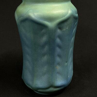 Vintage Rare Van Briggle Ming Blue flower vase C 1920
