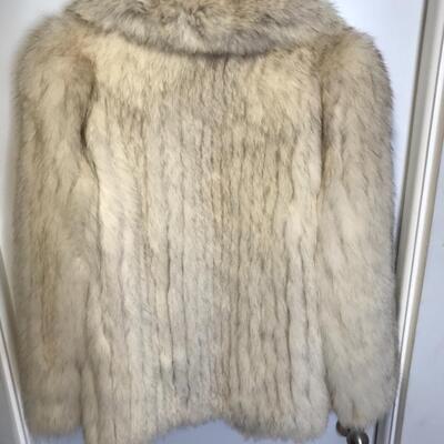 Ladies Blue Fox Fur